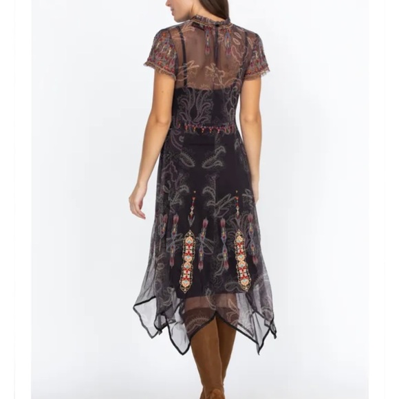 Johnny Was NWT Leticia Mesh dress - Picture 3 of 5